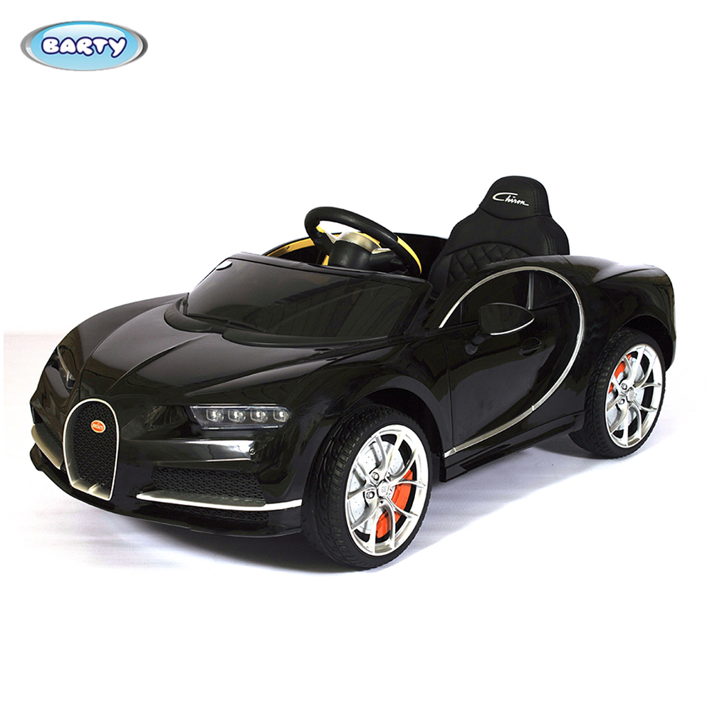 Электромобиль BARTY Bugatti Chiron ЛИЦЕНЗИОННАЯ МОДЕЛЬ (Черный) HL318